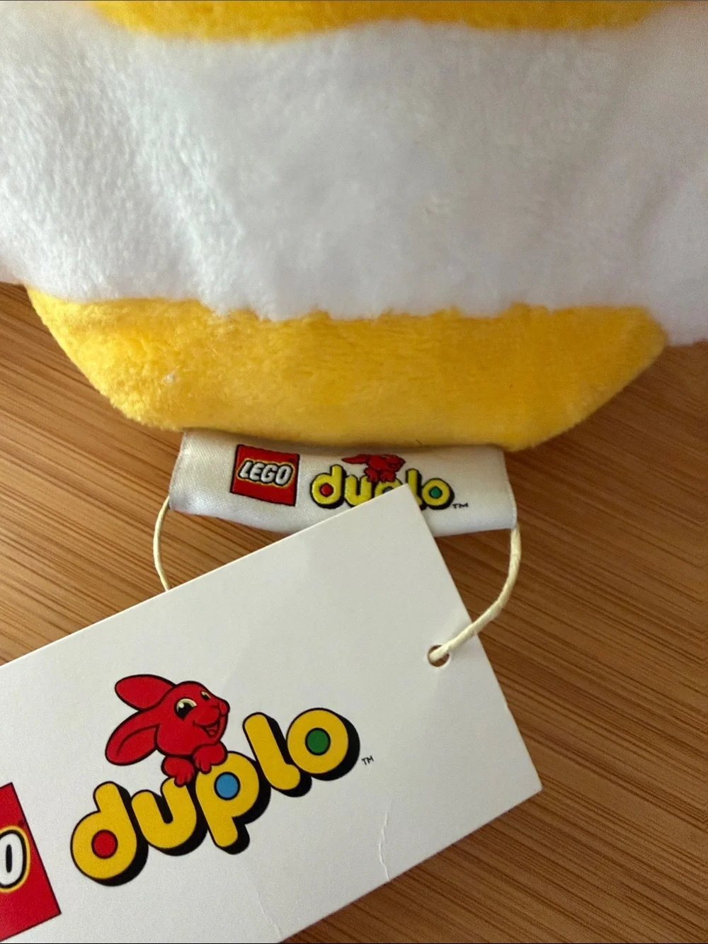 Lego Duplo Yellow & White Bee Plush